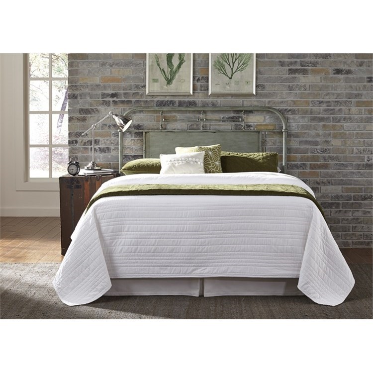 Metal top headboard only